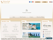 Tablet Screenshot of es.divino-italy.com